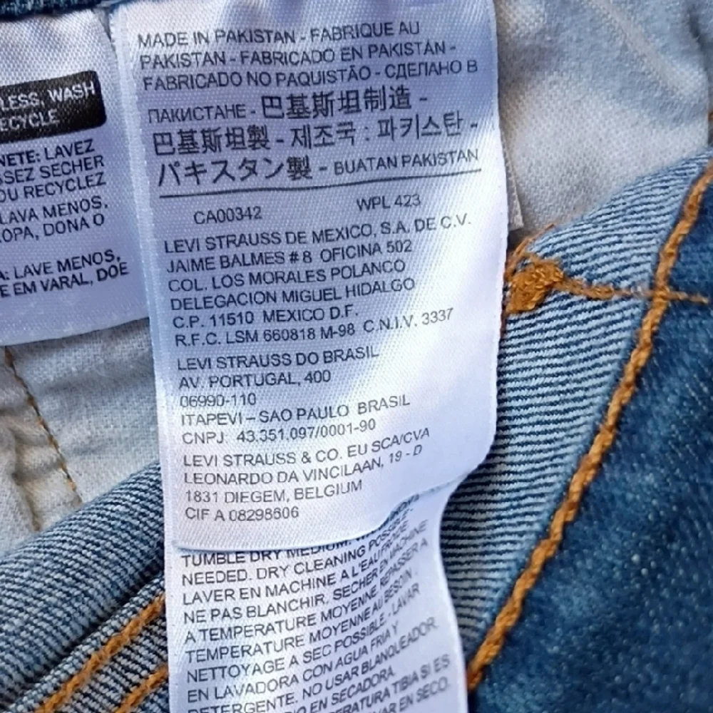 Levi's Classic Fit Straight Leg Men's Blue Jeans Size 36 X 34